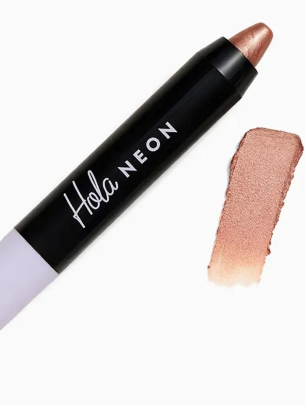 HOLA NEON Five To Nine Shine Eyeshadow Crayon/ Studio 54 (peachy rose gold) NIB